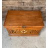 Fantastic Late 19th Century American Pine Blanket Box