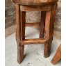 Fantastic Naturalistic Hardwood Chunky Bar Stools