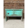 Reclaimed Vibrant Teak Home Bar