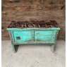 Reclaimed Vibrant Teak Home Bar