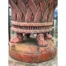 Impressive Pair of Romanesque Style Weathered Garden Urns