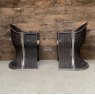Retro Mid-Century Pieff Venus Wicker & Chrome Tub Chairs