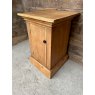 Vintage Rustic Pine Bedside Cupboard