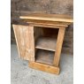 Vintage Rustic Pine Bedside Cupboard