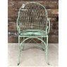 Wells Reclamation Wire Curved Back Garden Chairs