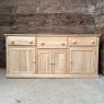 Solid Oak Dresser Base