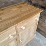 Solid Oak Dresser Base