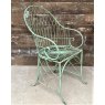 Wells Reclamation Wire Curved Back Garden Chairs