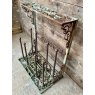 Vintage Cast Metal Large Boot Stand & Scraper