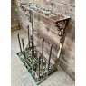 Vintage Cast Metal Large Boot Stand & Scraper