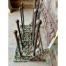 Vintage Cast Metal Large Boot Stand & Scraper