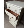 Contemporary Rustic Painted Pine Tall Chest Of Drawers