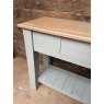 Contemporary Painted Oak Console Table