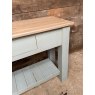 Contemporary Painted Oak Console Table