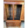 Antique 18th Century Georgian Panelled Oak Linen Press Cupboard