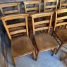 19th Century Elm Chapel Chairs