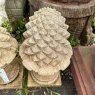 Hand Carved Sandstone Pineapple Finials