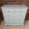 Victorian Imposing Painted Mahogany Chest Of Drawers