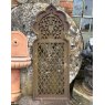 Fantastic Antique Large Lattice Cast Iron Window