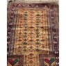 Hand Knotted Persian Wool Belouch Rug 19th Century