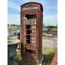 Reclaimed British Post Office Red Telephone Box