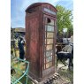 Reclaimed British Post Office Red Telephone Box