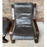 Retro 1970's Cantilever Sling Armchairs