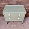 Vintage Rustic Painted Raised Chest Of Drawers