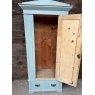 Antique Edwardian Painted Small Wardrobe