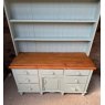 Antique Victorian 19th Century Painted Pine Dresser