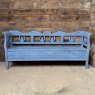 Large Scandinavian Style Painted Wooden Bench