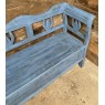Large Scandinavian Style Painted Wooden Bench