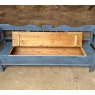 Large Scandinavian Style Painted Wooden Bench