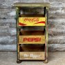 Rustic Vegetable Crate Shelves