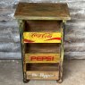 Rustic Vegetable Crate Shelves