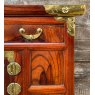 Excellent Vintage Elm Korean Tansu Cabinet