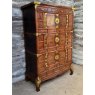 Excellent Vintage Elm Korean Tansu Cabinet