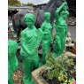 Painted Cast Iron Four Seasons Statues