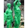 Painted Cast Iron Four Seasons Statues