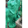 Painted Cast Iron Four Seasons Statues