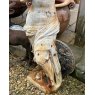 Painted Cast Iron Small Venus Statue
