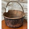 Antique Victorian Large Copper Cauldron