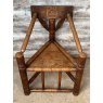 Fabulous Antique Solid Carved Oak Turner Chair