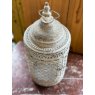 Metal Lantern (White)
