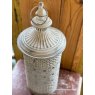 Tall White Lantern