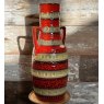 Impressive Retro 1970's West German Double Handle Vase