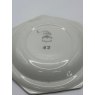 Vintage Poole Pottery Delphis Heptagon Pin Dish 6"