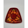 Vintage Poole Pottery Delphis Trapezoid Pin Dish