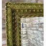 Large Finely Carved Vibrant Painted Teak Mirror