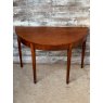 Antique Edwardian Mahogany Half Round Table